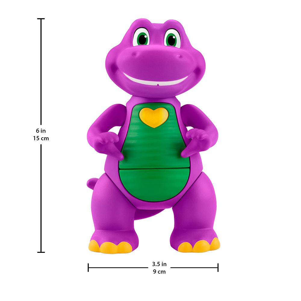 Barney Roxo com Luz e Sons