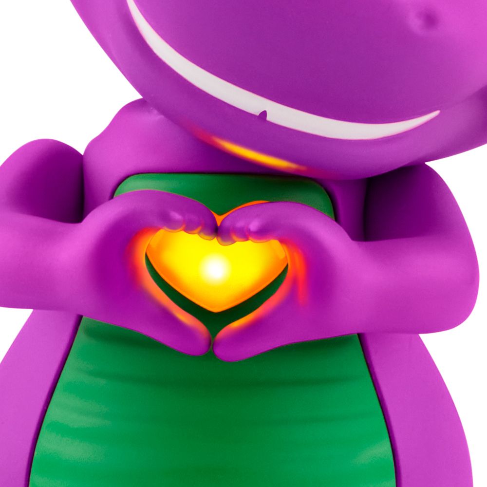 Barney Roxo com Luz e Sons