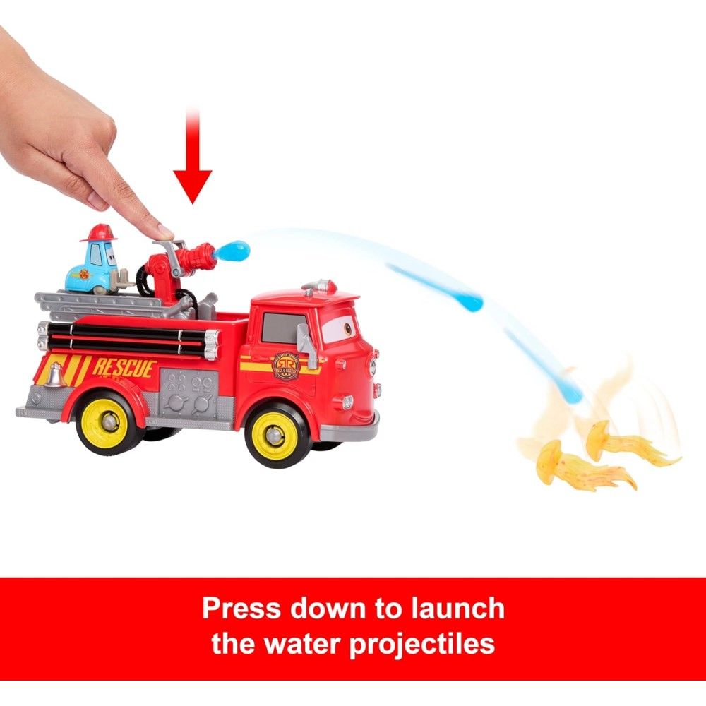 Camião dos Bombeiros de Radiador Springs com acessórios