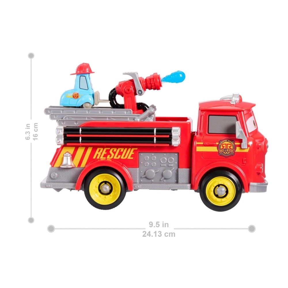 Camião dos Bombeiros de Radiador Springs com acessórios