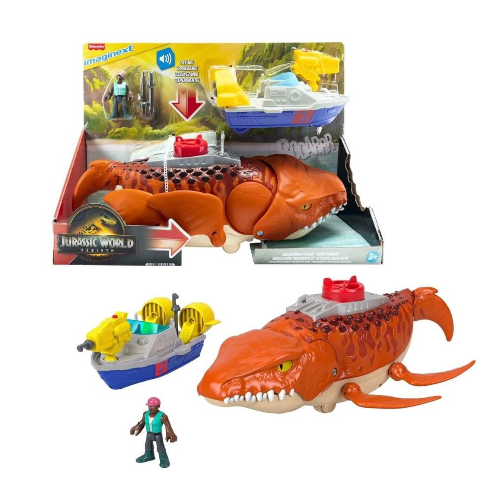 Playset Aquachomp Mosasaurus