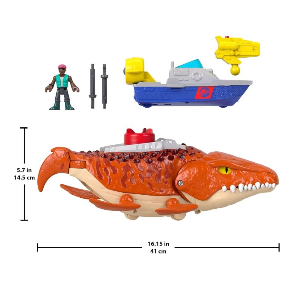 Playset Aquachomp Mosasaurus