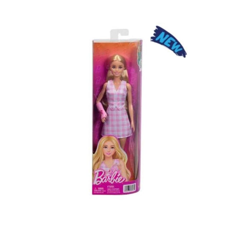 Barbie Fashionista c/ gesso no braço
