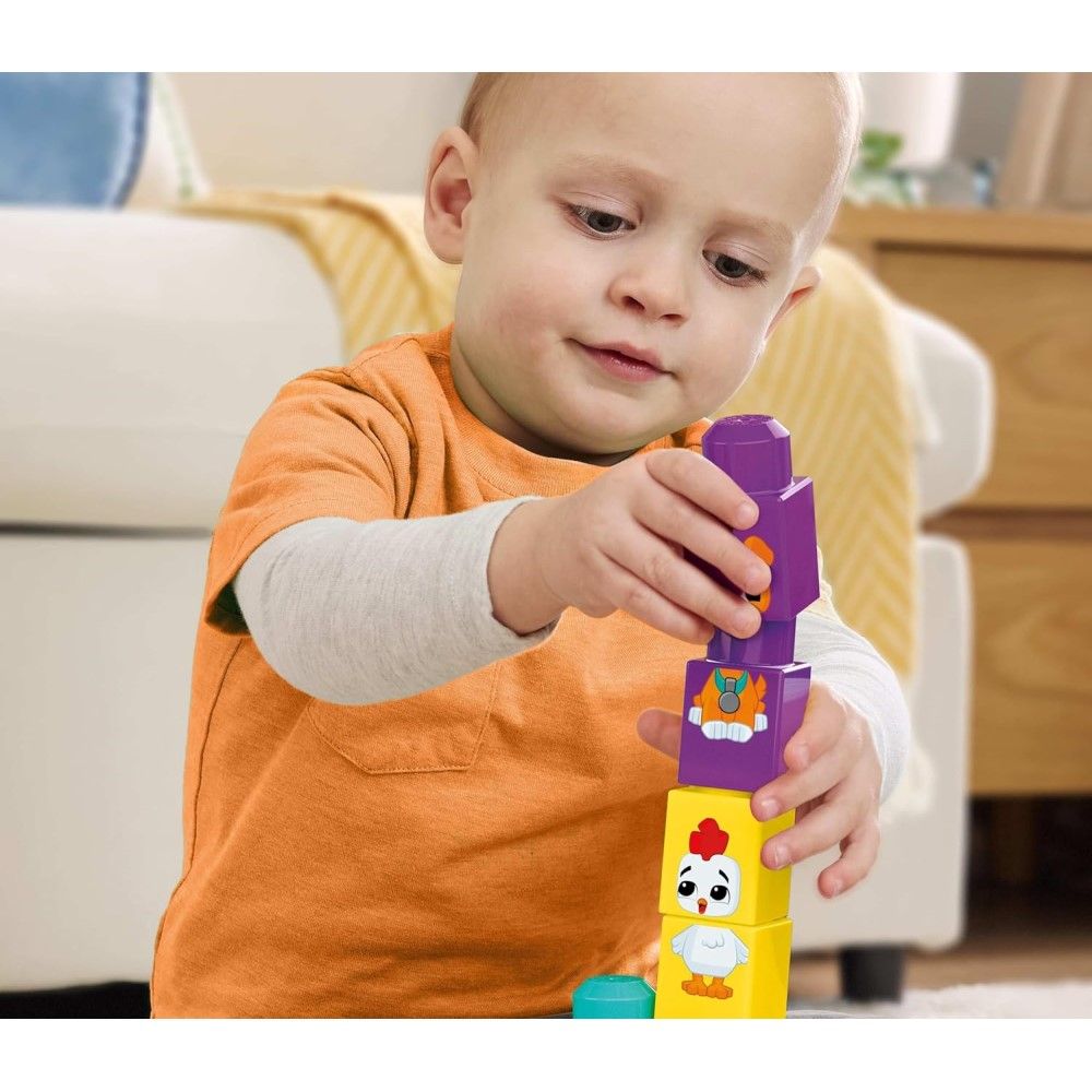 Mega Tractor com animais da Quinta (30 pcs)