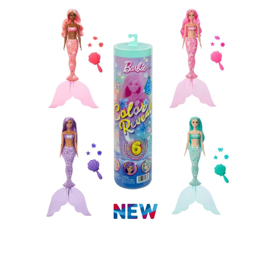 Barbie Sereia Tesouro do Mar (sortido)
