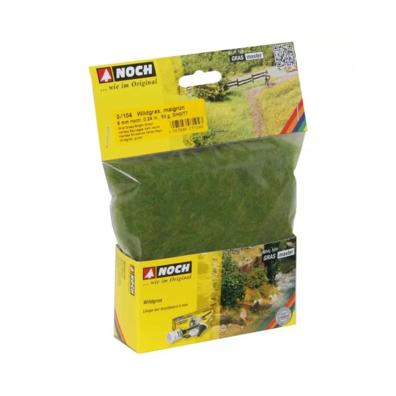 Flocagem Selvagem Verde 6mm