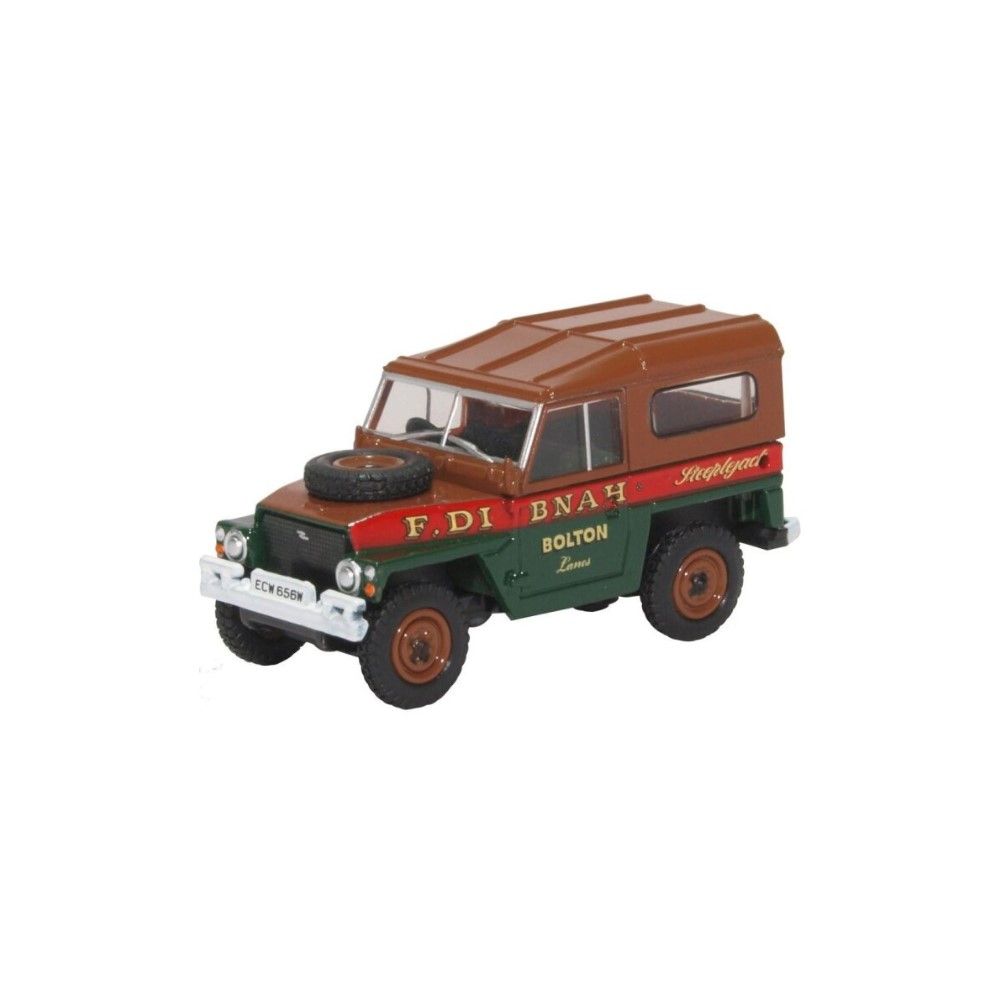 1/76 - Land Rover c/ capota rígida (Fred Dibnah)