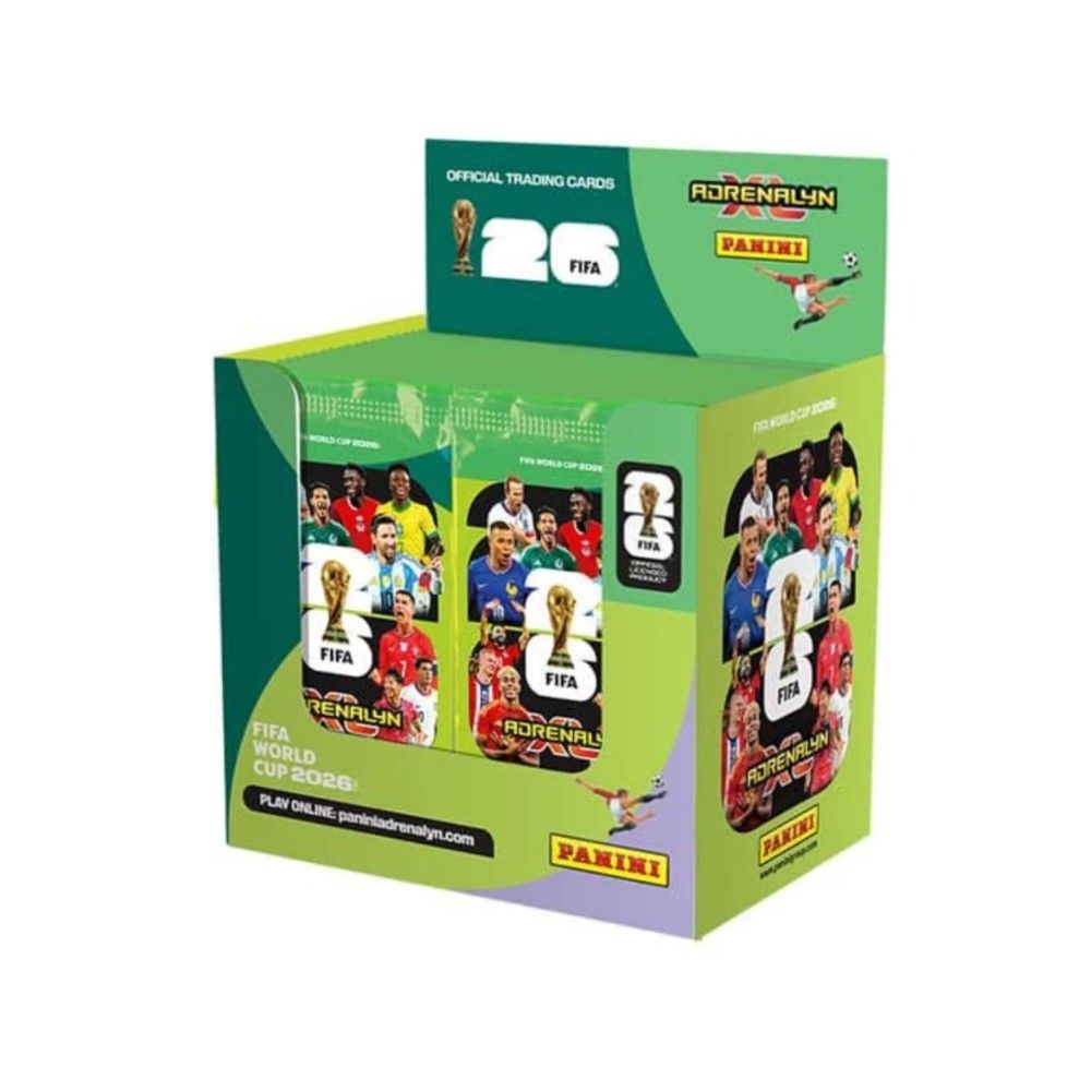 Panini Adrenalyn XL World Cup 2026: Caixa de 50 saquetas