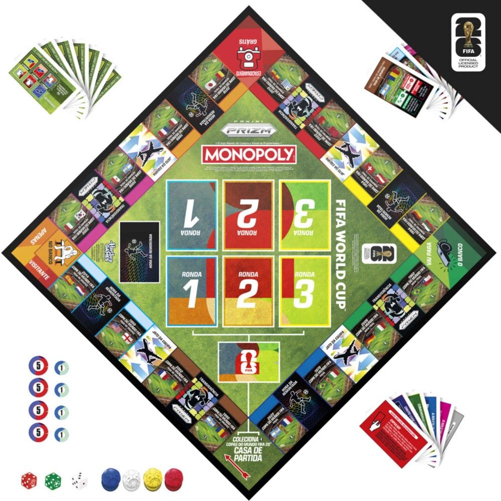 Panini World Cup 2026: Monopoly (versão em inglês)