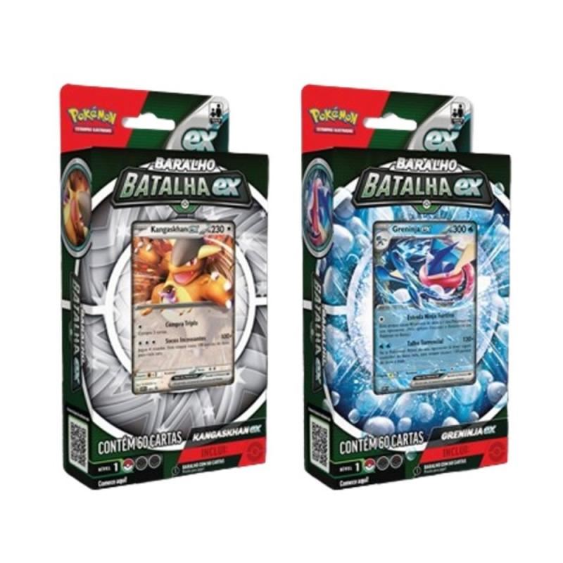 Deck de Batalha Ex Kangaskhan e Greninja