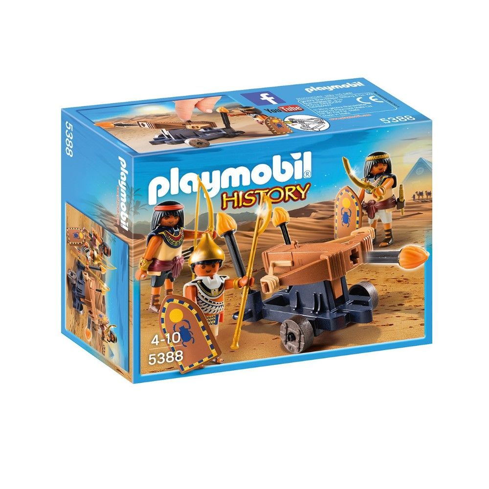 Egípcios com Catapulta