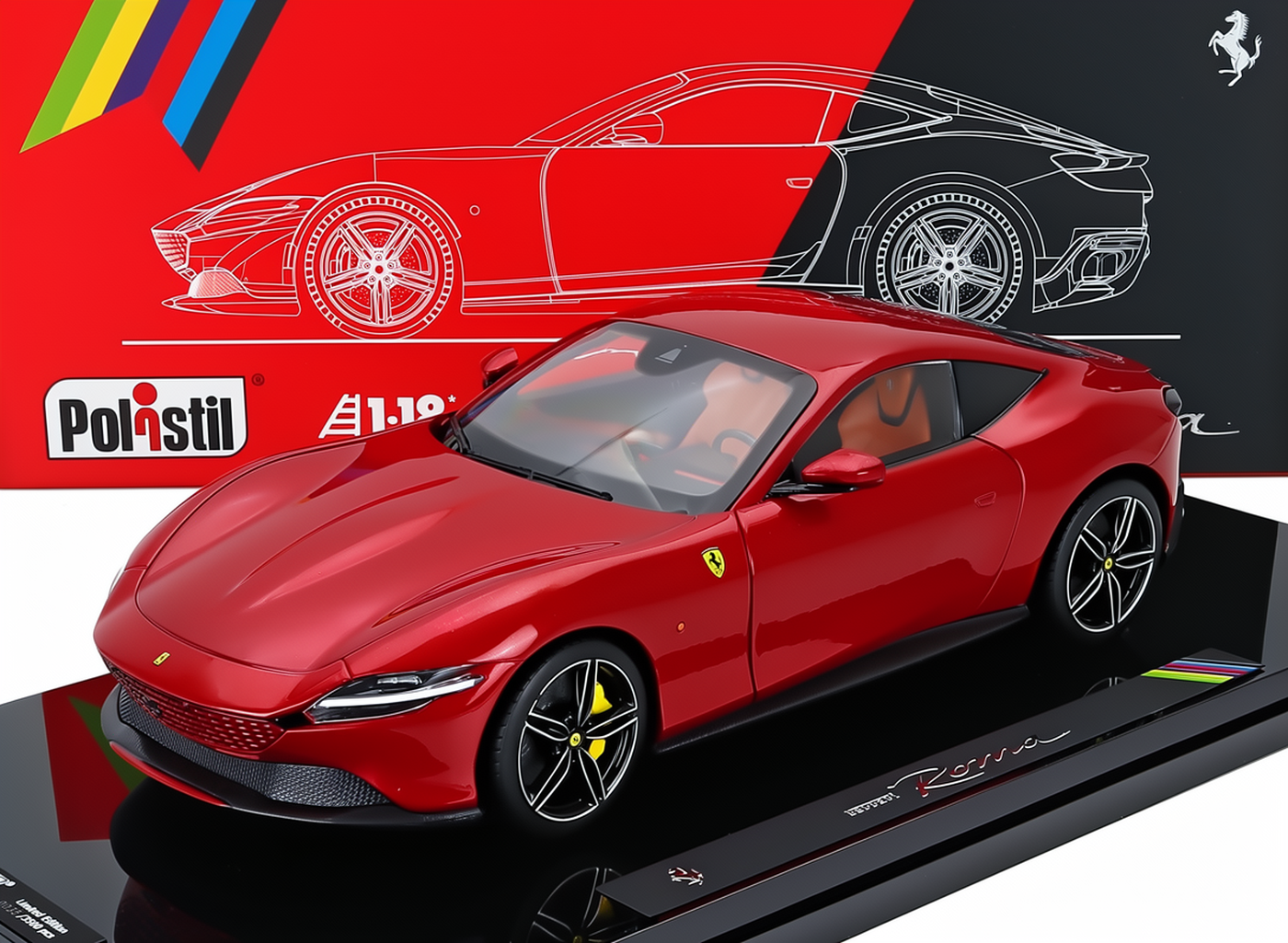 1/18 - Ferrari Roma Rosso Magma (2019)