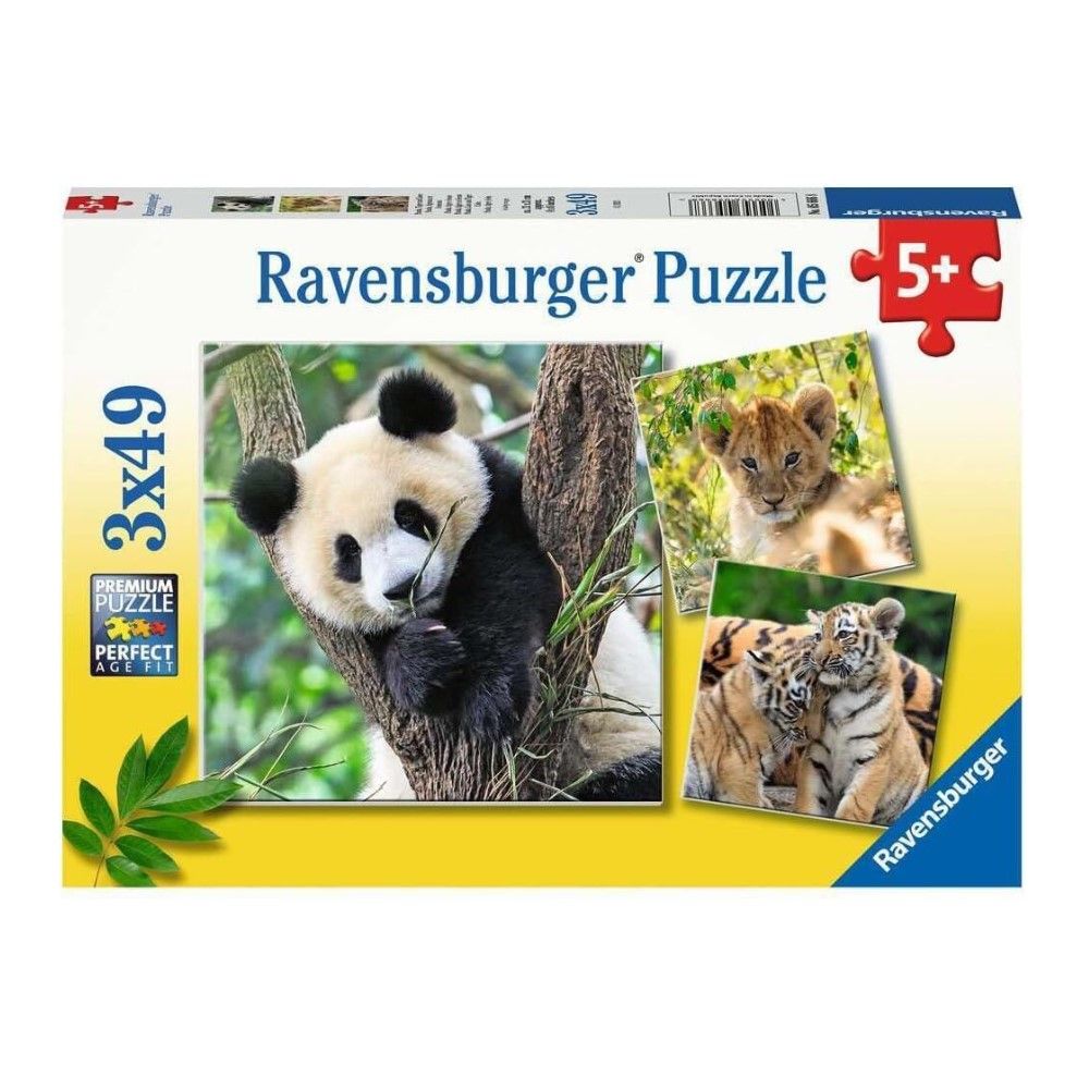 Pzl 3x49 - Panda, Tigre e Leão