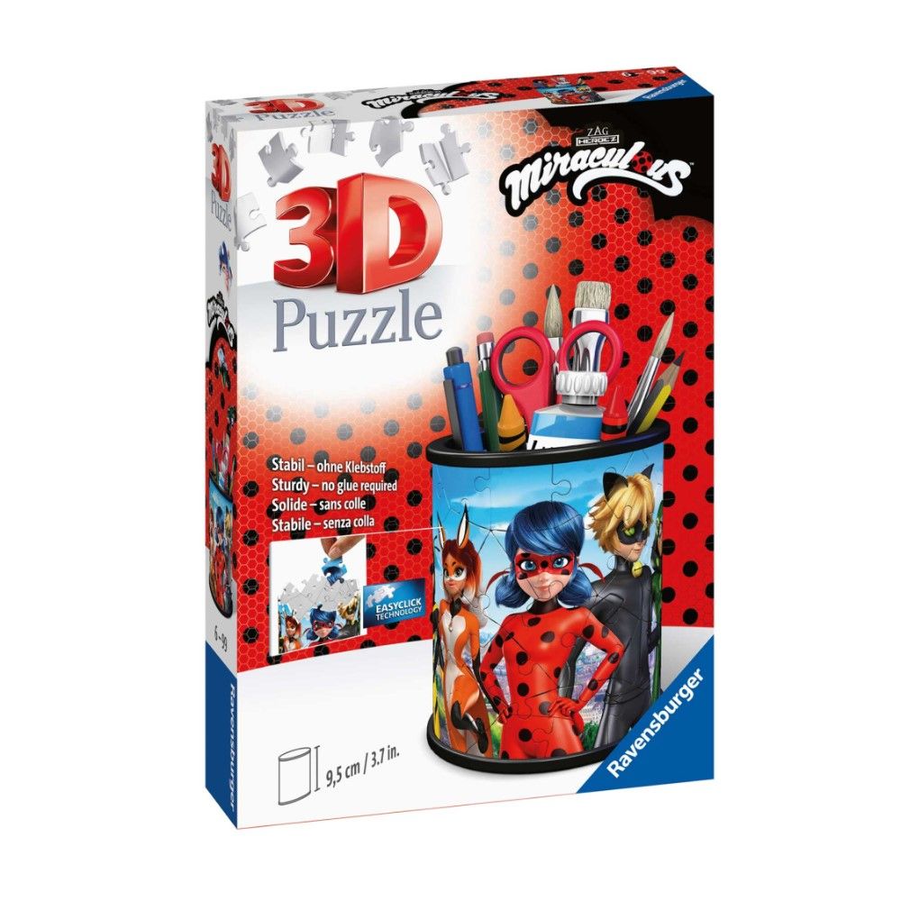 Pzl 3D - Porta Lápis Miraculus
