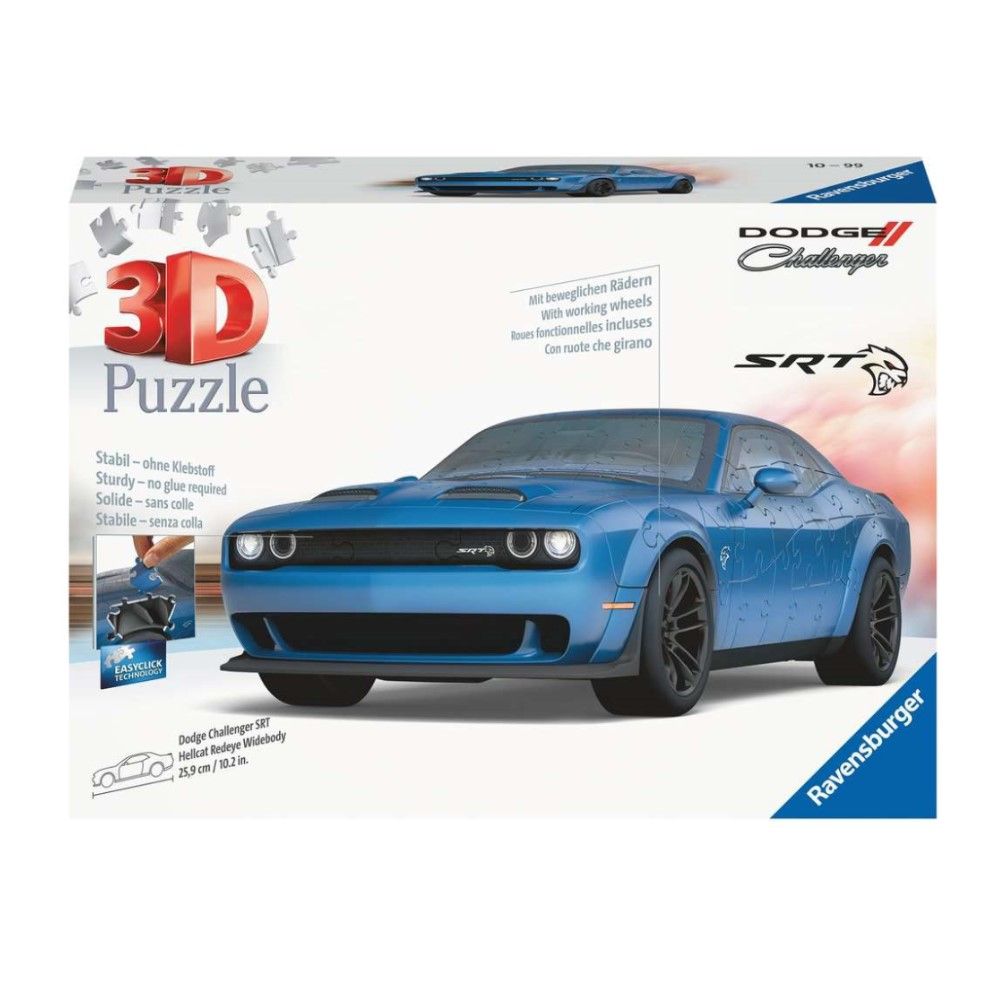 Pzl 3D - Dodge Challenger Hellcat