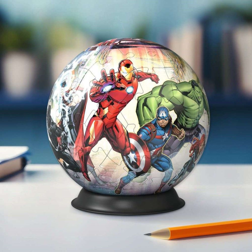 Pzl 3D - Bola Avengers