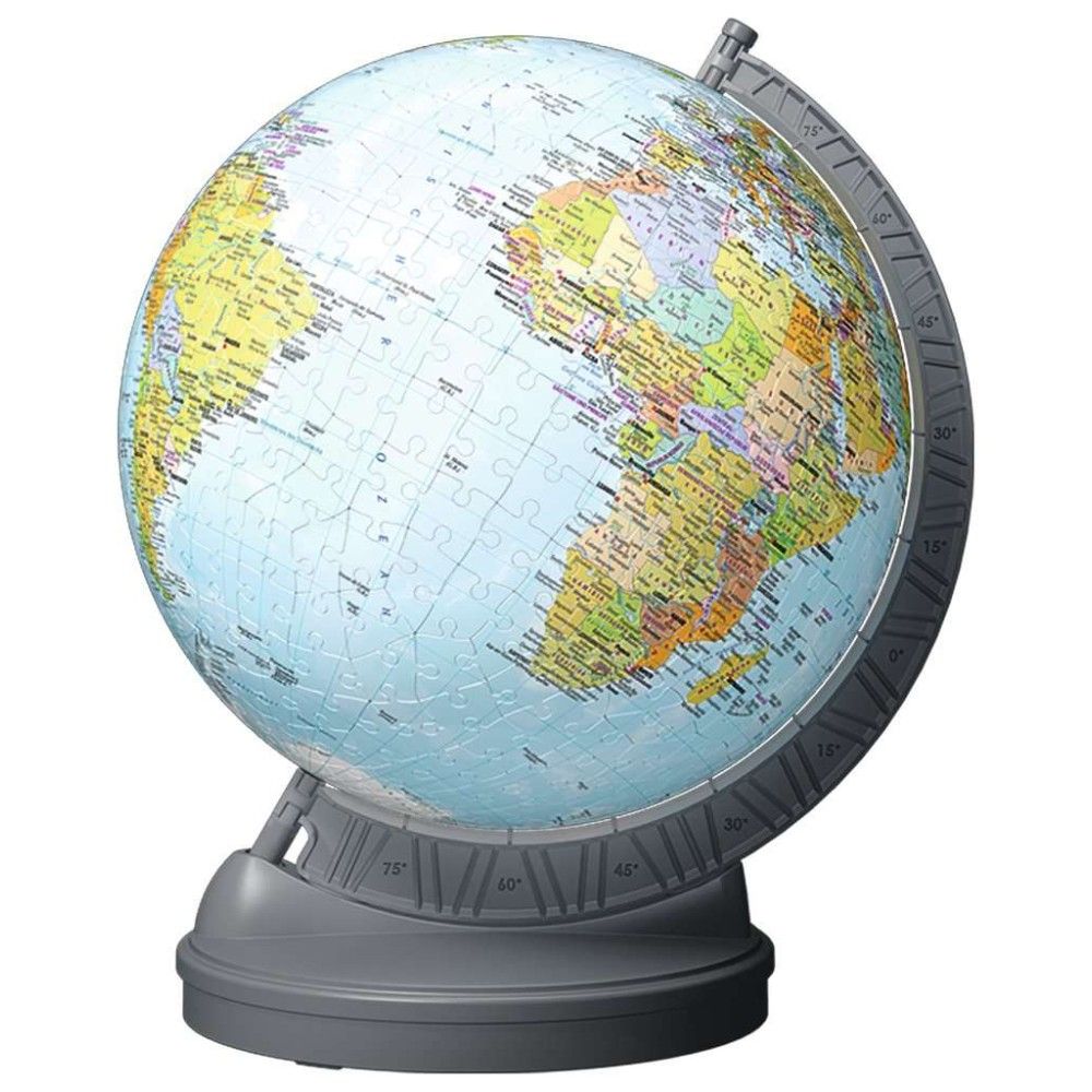 Pzl 3D - Globo com luz (540 peças)
