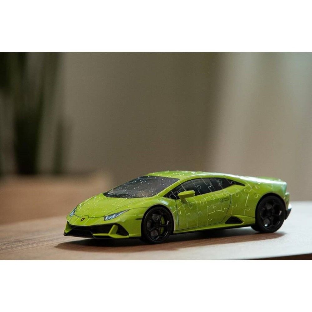 Pzl 3D - Lamborghini Huracán EVO verde