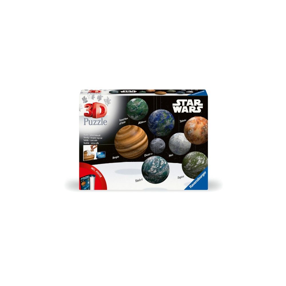 Pzl 3D - Galáxia Star Wars