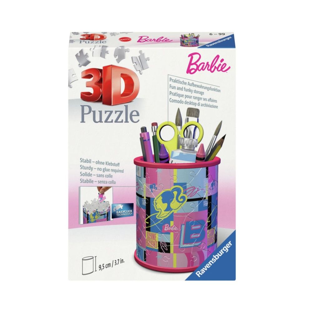 Pzl 3D - Porta Lápis Barbie