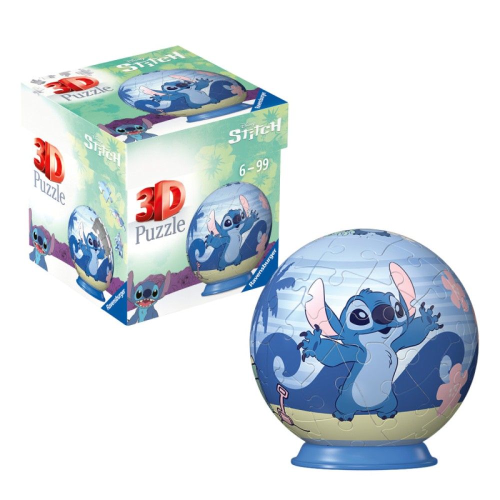 Pzl 3D - Bola Stitch (54 peças)