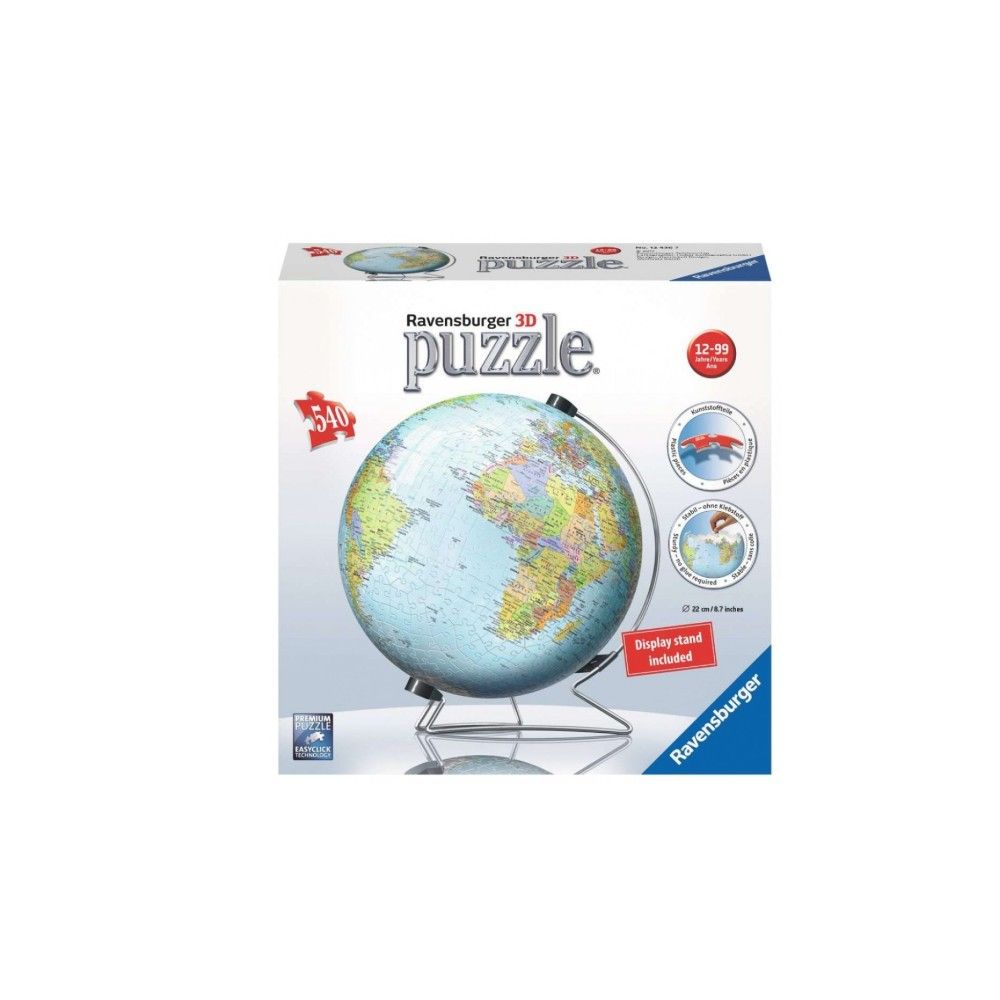 Pzl 3D - Globo (540 peças)