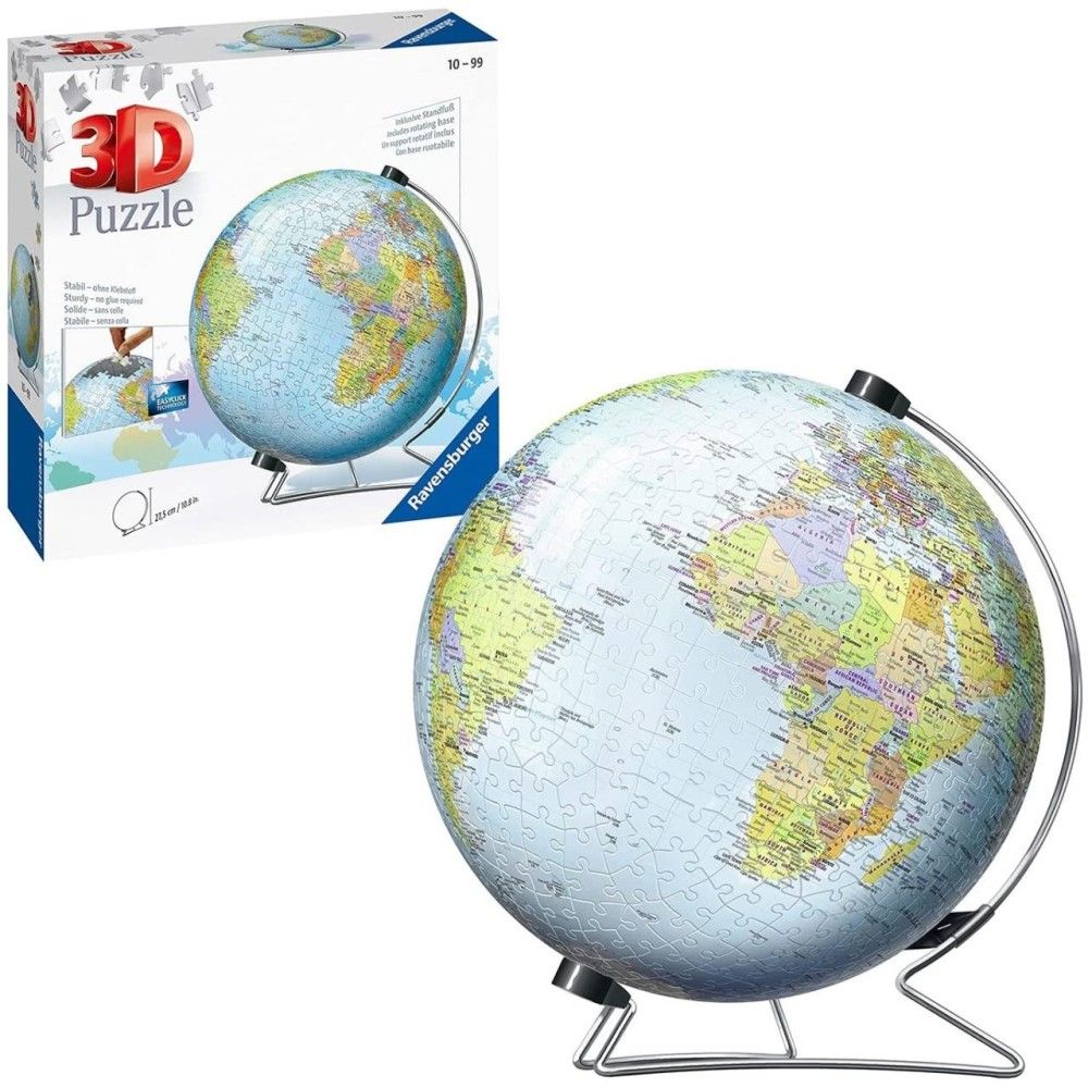 Pzl 3D - Globo (540 peças)