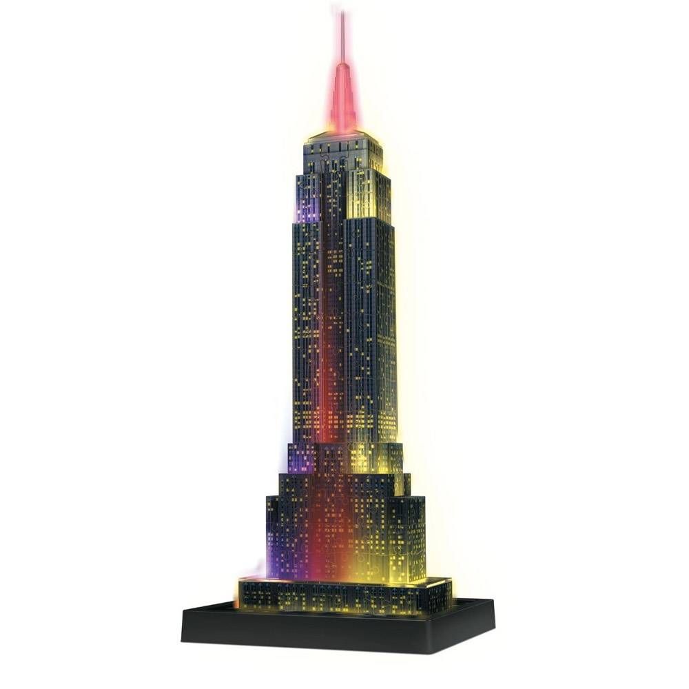 Pzl 3D - Empire State Building (Edição Nocturna)
