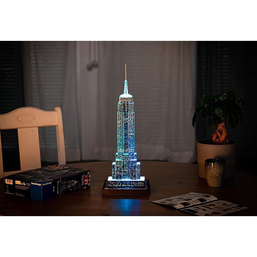 Pzl 3D - Empire State Building (Edição Nocturna)