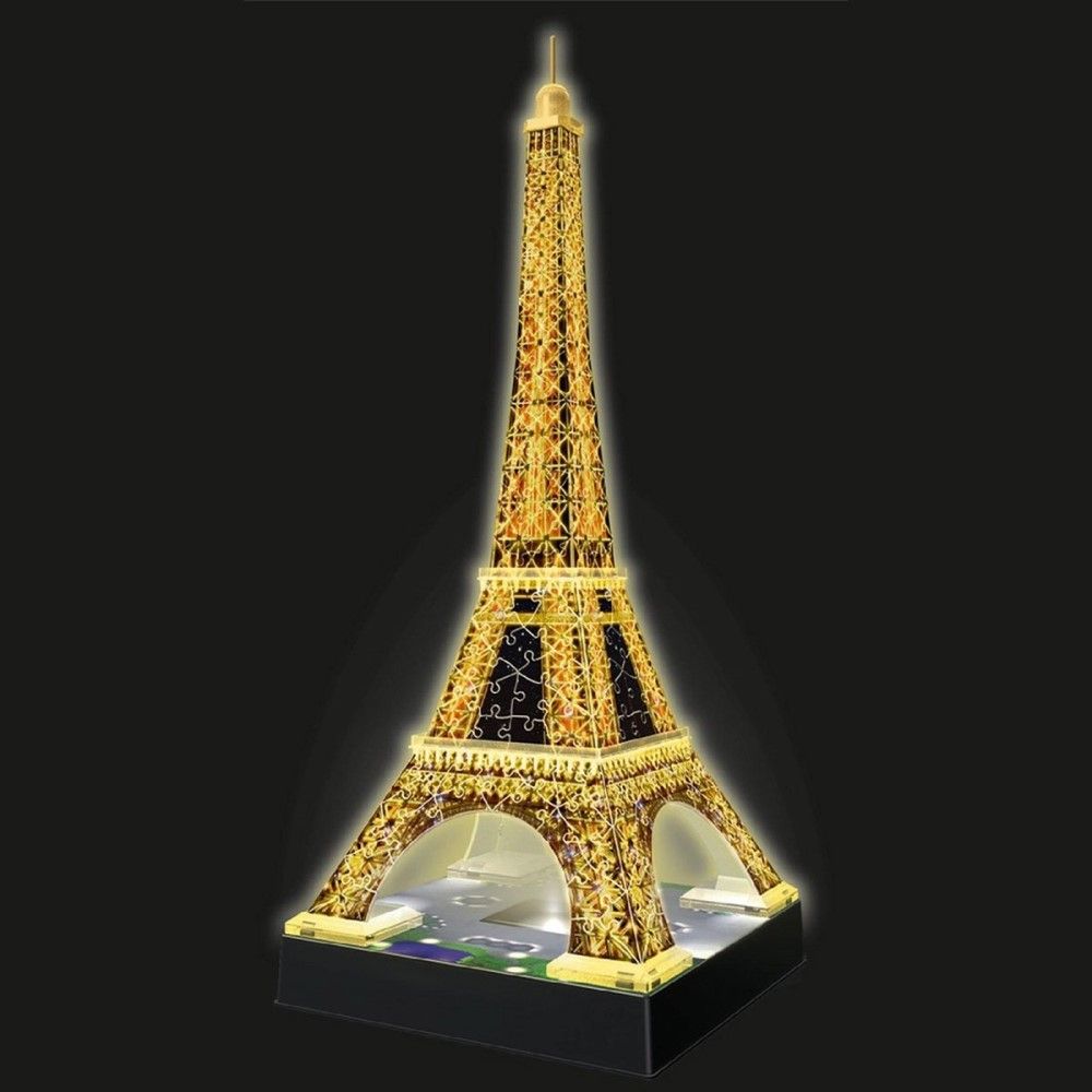 Pzl 3D - Torre Eiffel (Edição Nocturna)