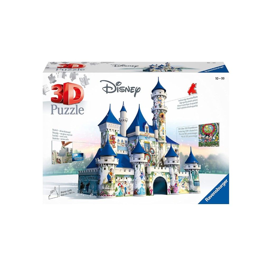 Pzl 3D - Castelo da Disney
