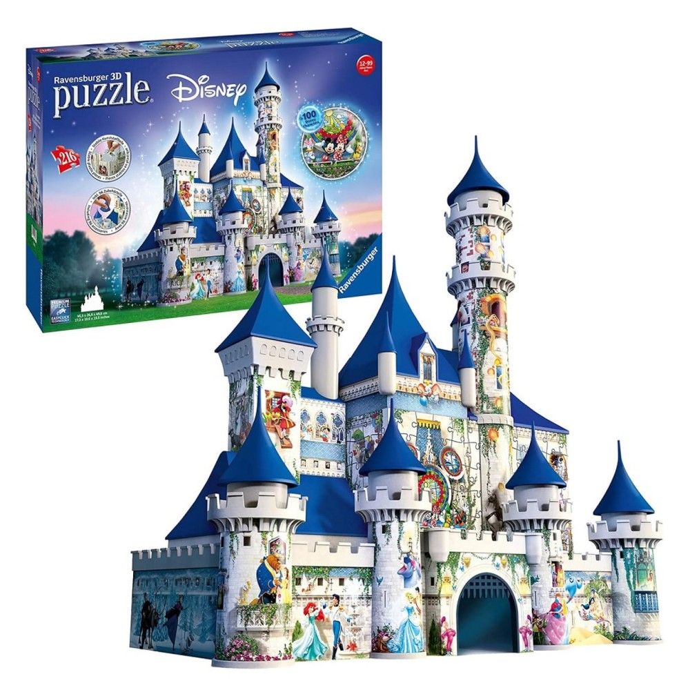 Pzl 3D - Castelo da Disney