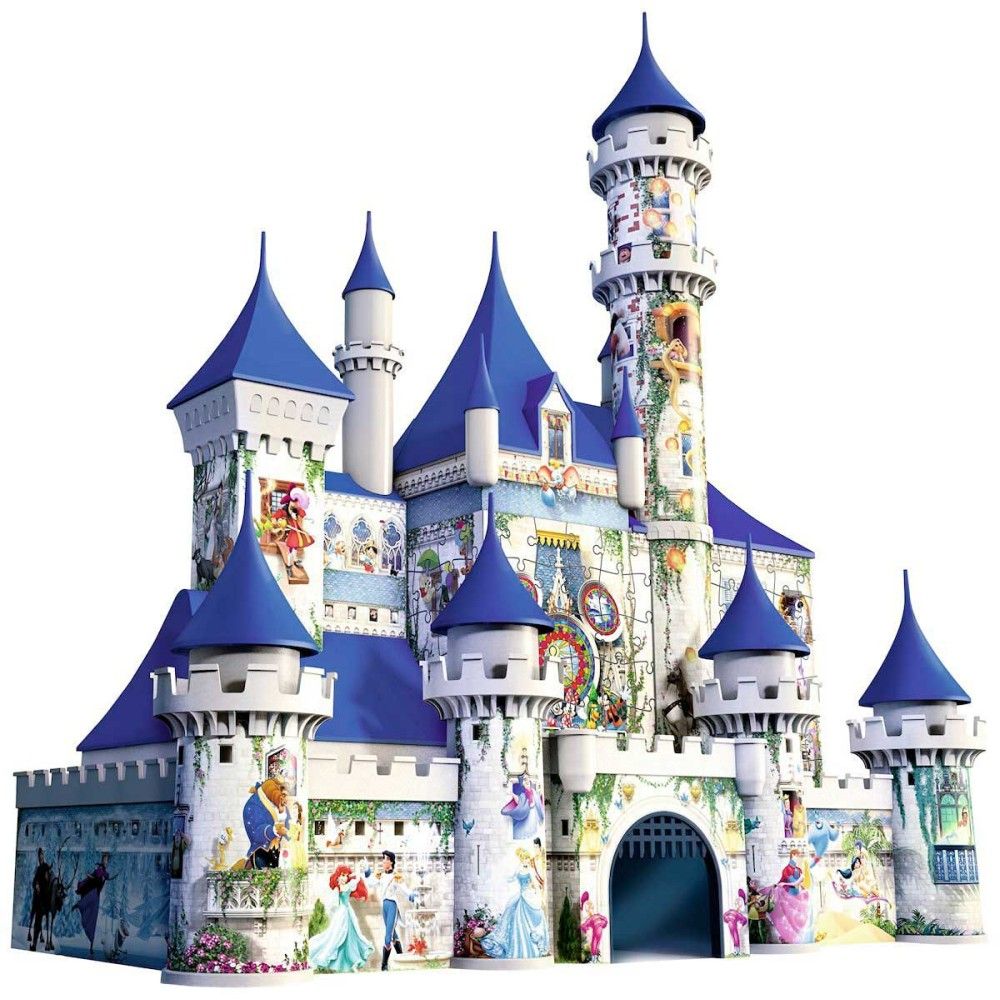 Pzl 3D - Castelo da Disney