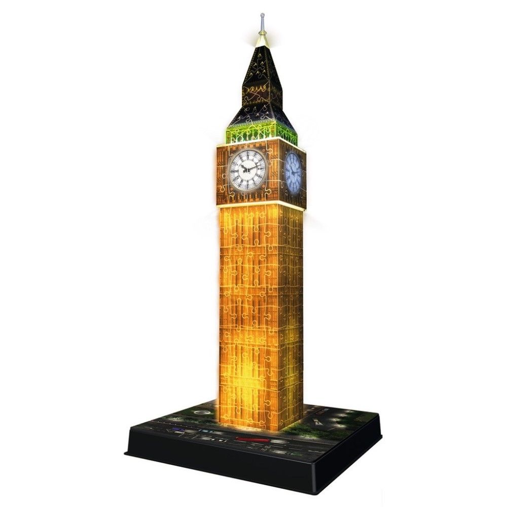 Pzl 3D - Big Ben (Edição Nocturna)