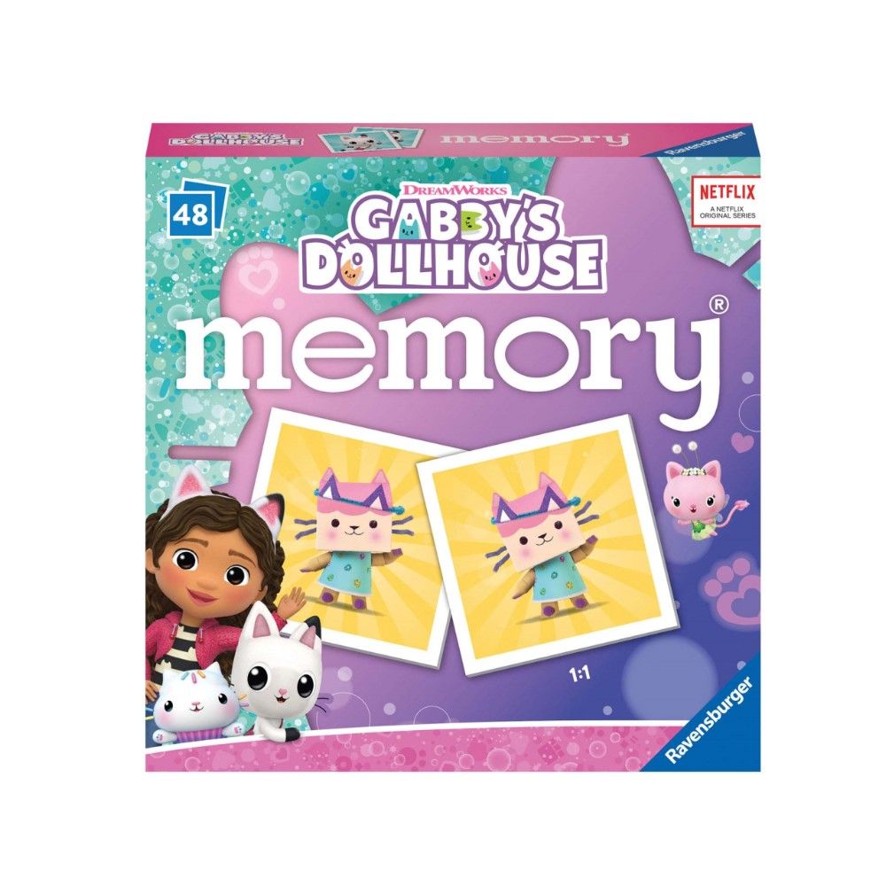 Memo - Gabby´s Dollhouse (48 cartas)