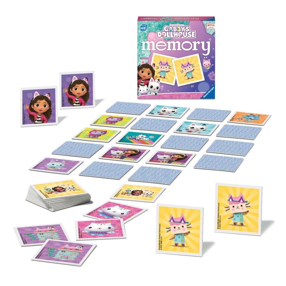 Memo - Gabby´s Dollhouse (48 cartas)