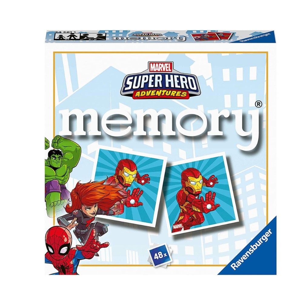 Memo - Super Heróis da Marvel (48 cartas)