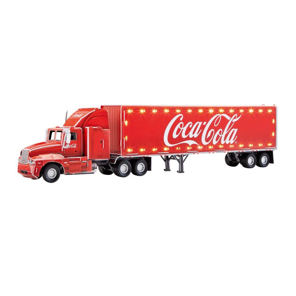 Pzl 3D - Camião Coca-Cola com iluminação LED