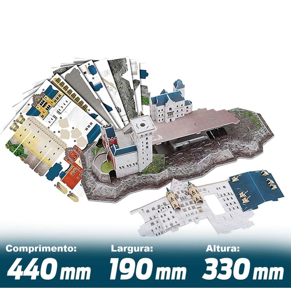 Pzl 3D - Castelo de Neuschwanstein