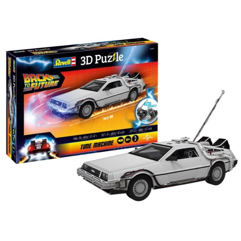 Pzl 3D - DeLorean - Back to the Future