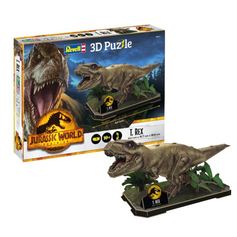 Pzl 3D - Jurassic World Dominion - T. Rex