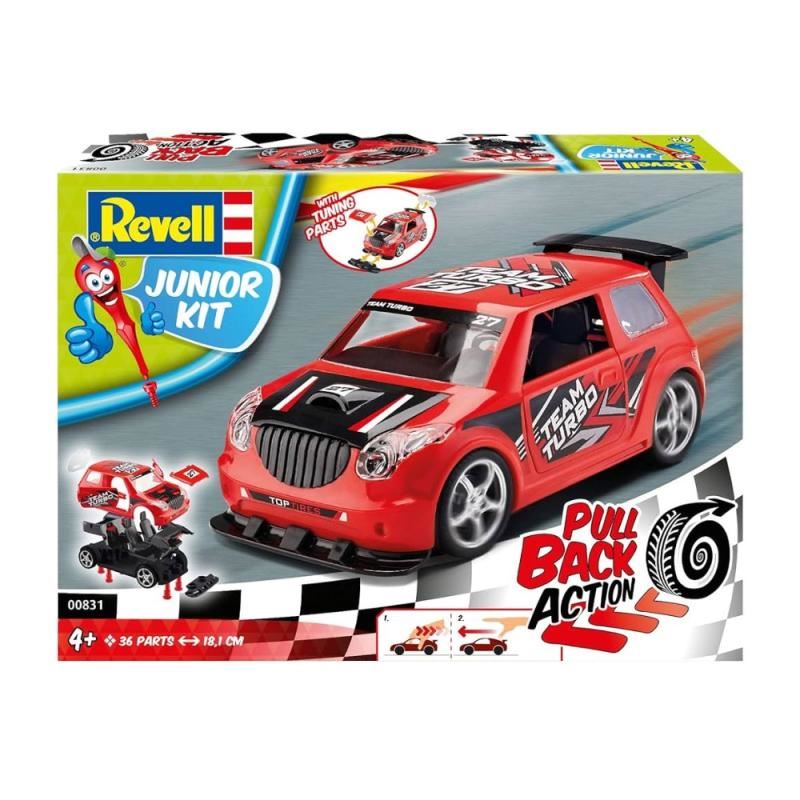 Junior Kit - Carro de Rallye, vermelho