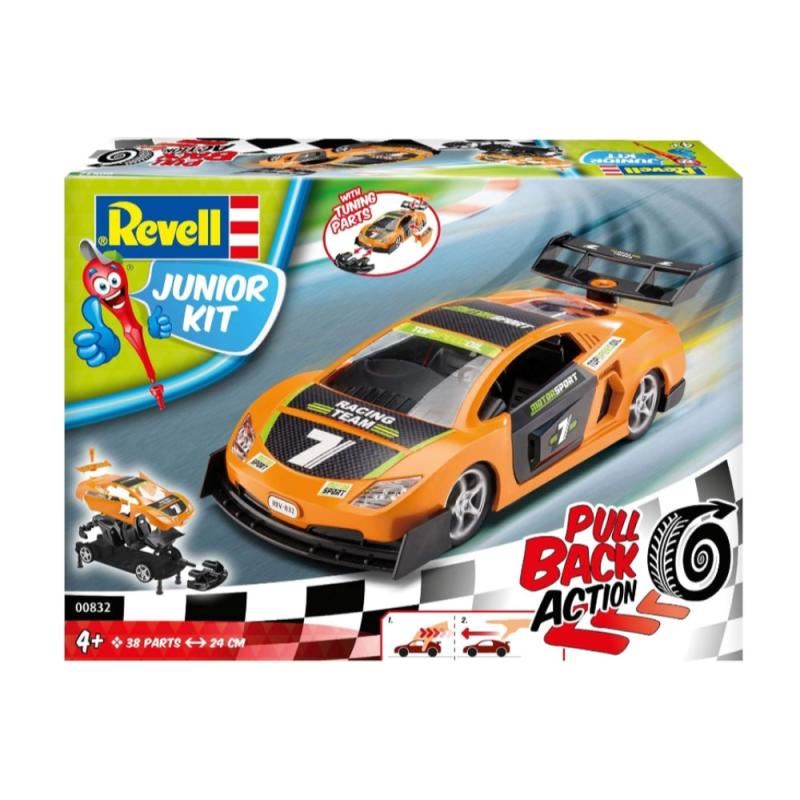 Junior Kit - Carro de Corrida, laranja