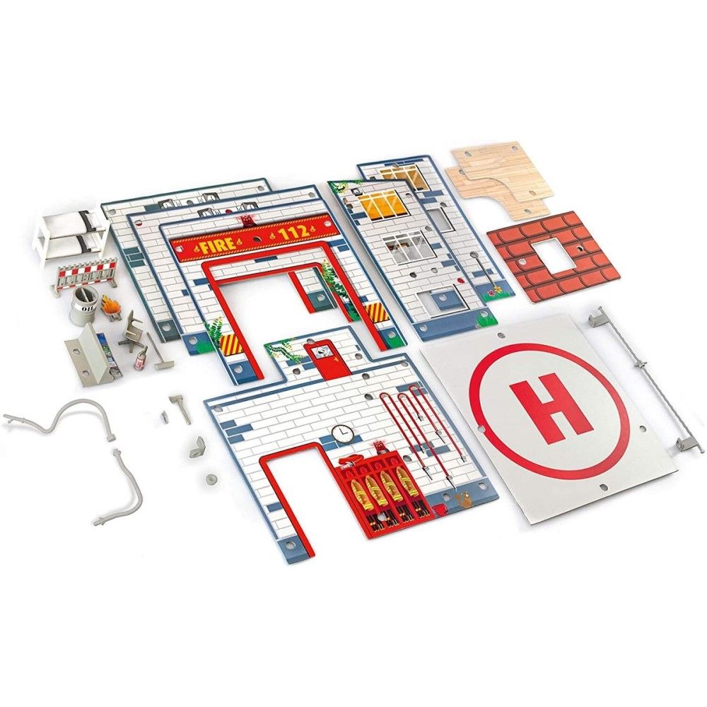 Junior Kit - Conjunto Quartel de Bombeiros + Camião