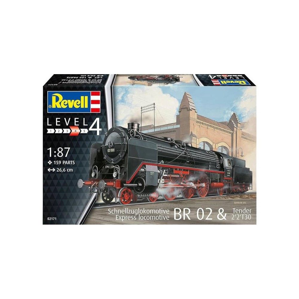Kit - Locomotiva Classe BR02 com Tender 2´2´ T30