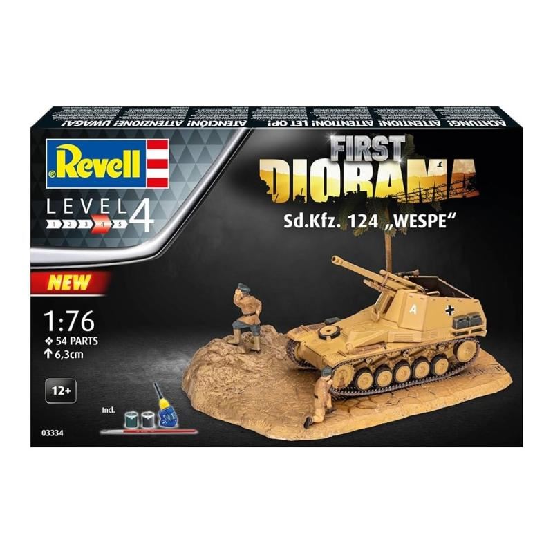 Kit - First Diorama Set - Sd.Kfz. 124 "Wespe"