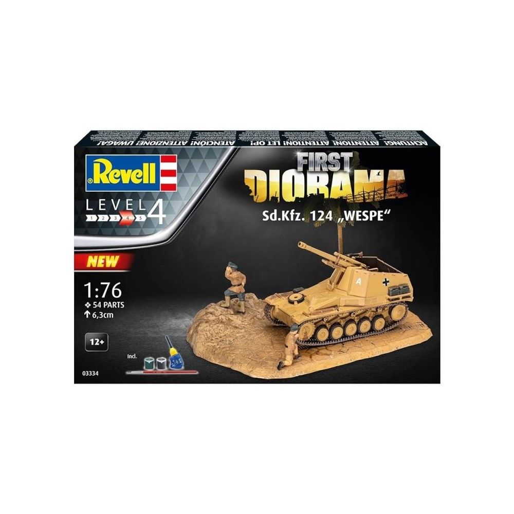 Kit - First Diorama Set - Sd.Kfz. 124 "Wespe"