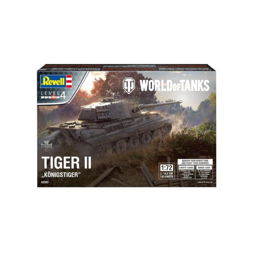 Kit - Tiger II Ausf. B "King Tiger" "World of Tanks"