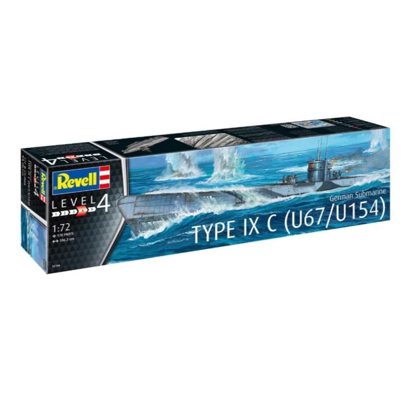 Kit - German Submarine Type IX C (U67 or U154)