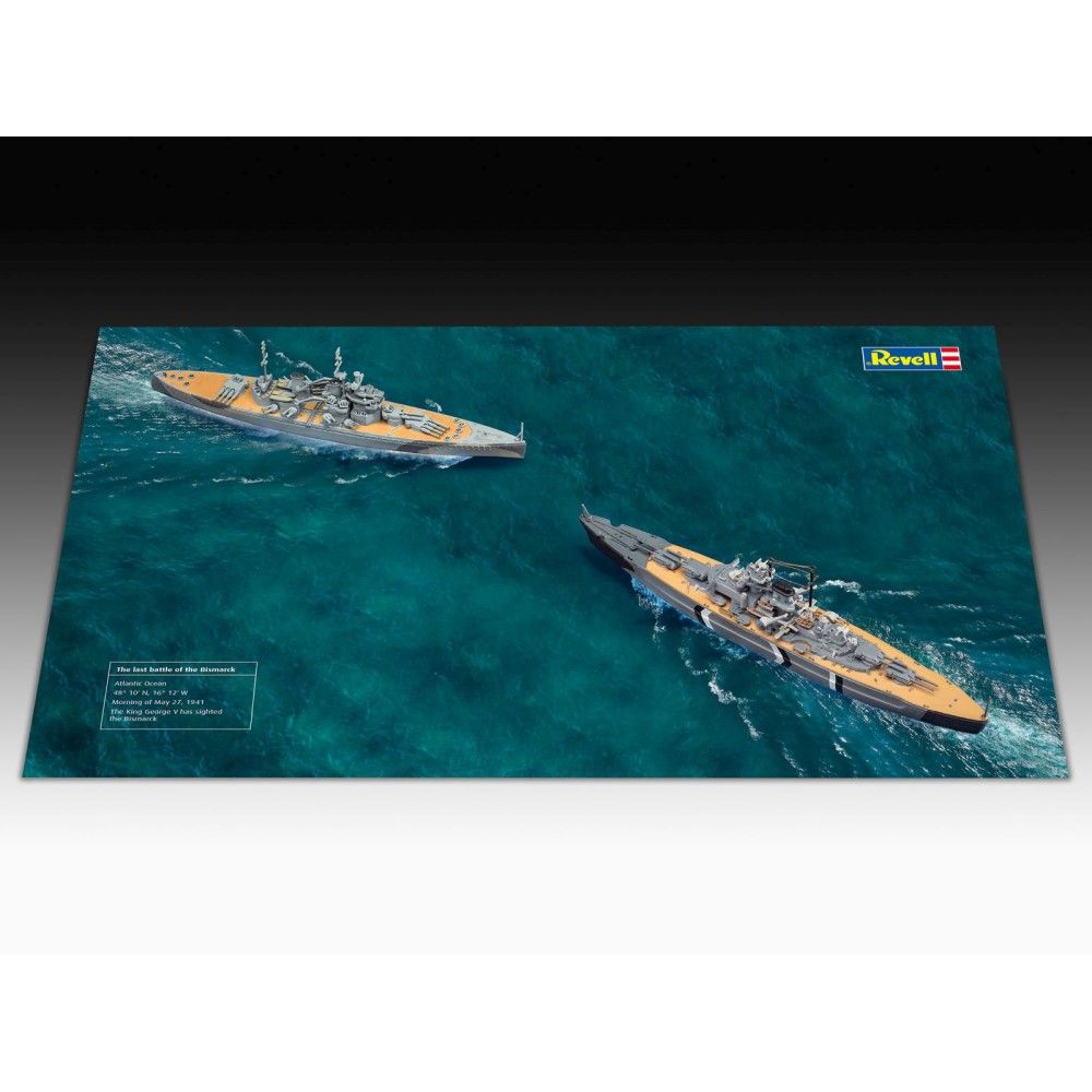 Kit 1/200 - First Diorama Set - Bismarck Battle